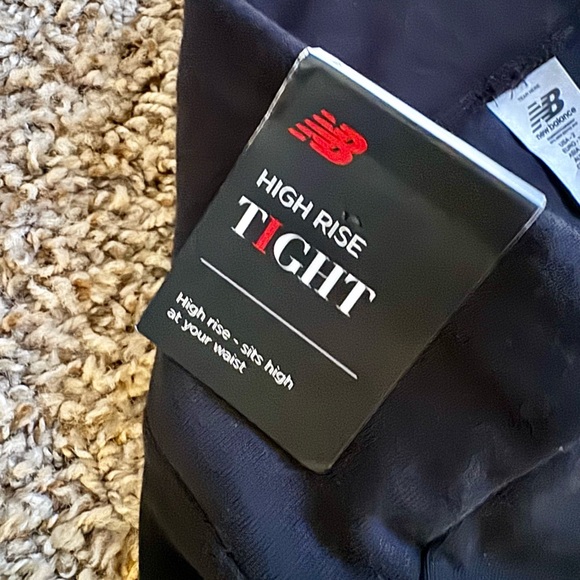 Women’s New Balance Active High Rise Tight Leggings Black Size 2 - Picture 4 of 7